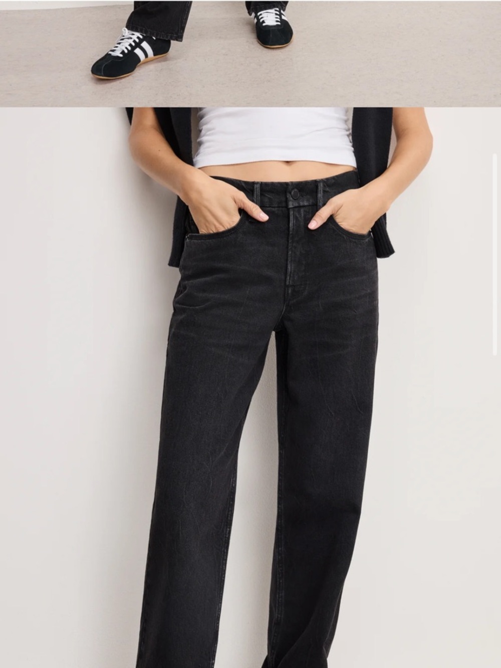 Good American Good 90s Relaxed Jeans - Picture 6 of 6